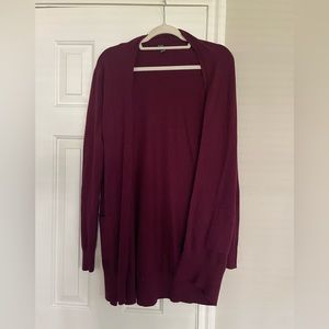 Windsor wine colored Cardigan